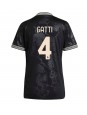 Billige Juventus Federico Gatti #4 Tredjedrakt Dame 2025-26 Kortermet